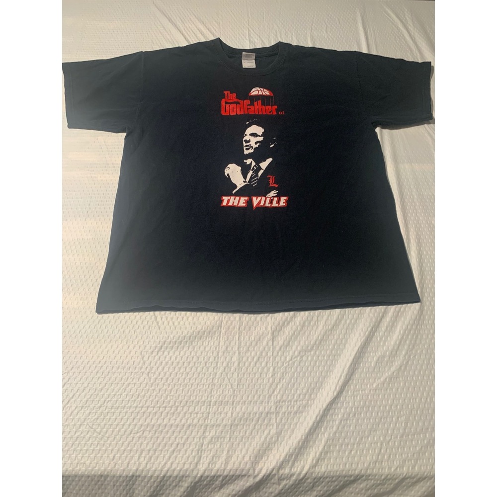 Rick Pitino The‎ Godfather of The Ville Basketball Mens T Shirt XL y2k